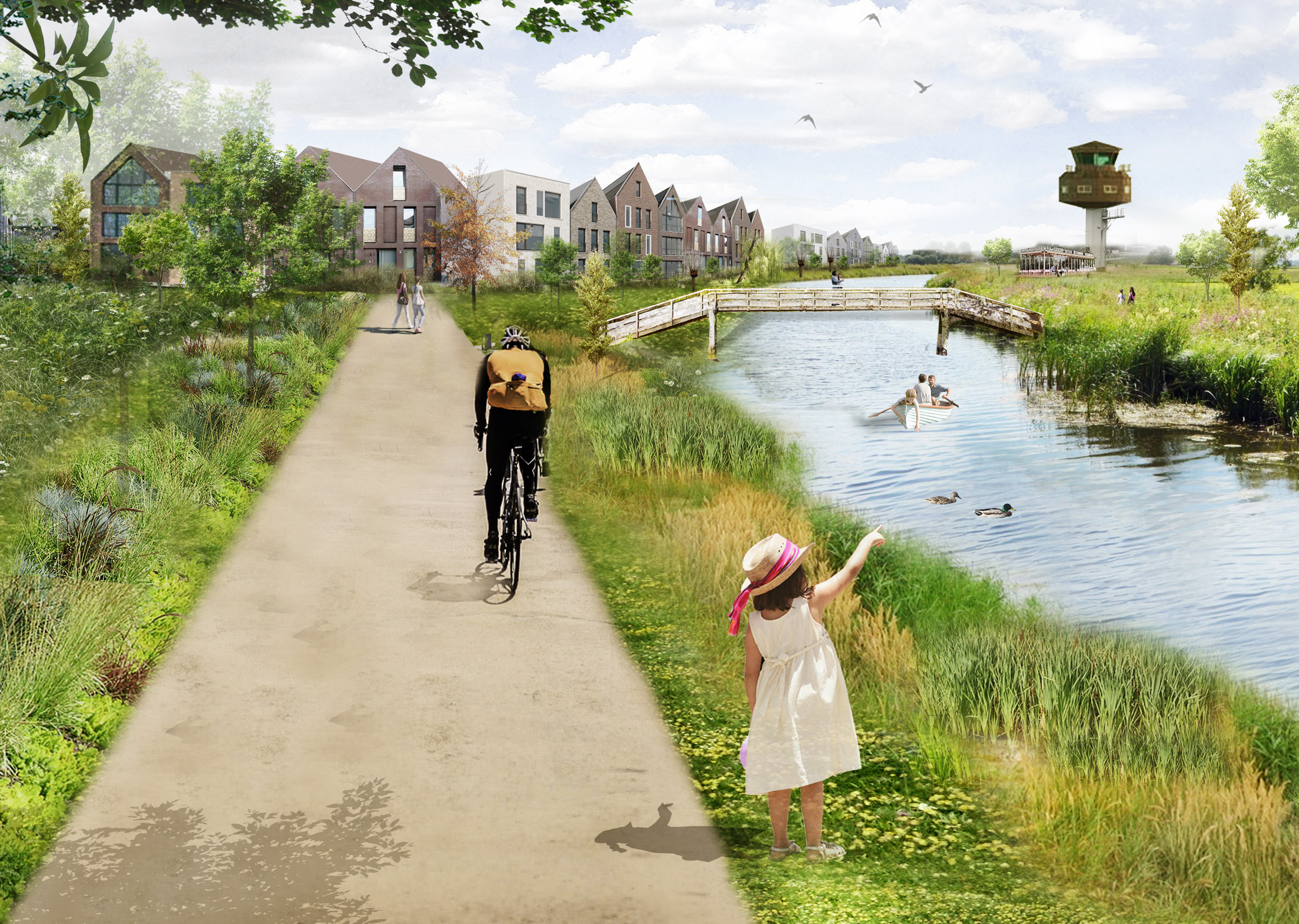 KCAP Design New Village Near Leiden, the Netherlands